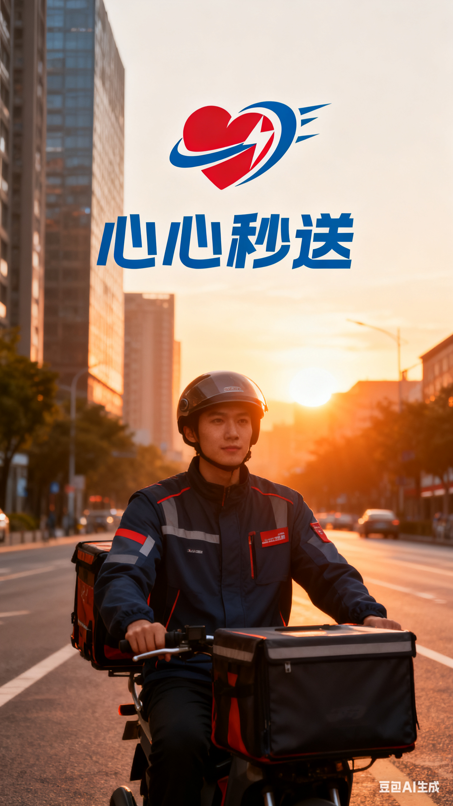 心心秒送APP界面